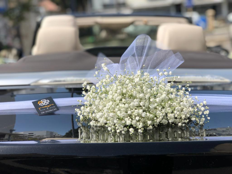 wedding car decorations-15, wedding car decorations - קישוט…